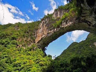 布柳河仙人桥景区