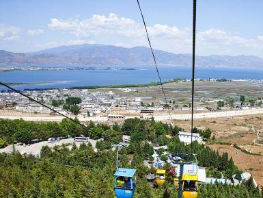 苍山国家地质公园苍山索道