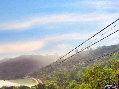 云丘山高空滑索